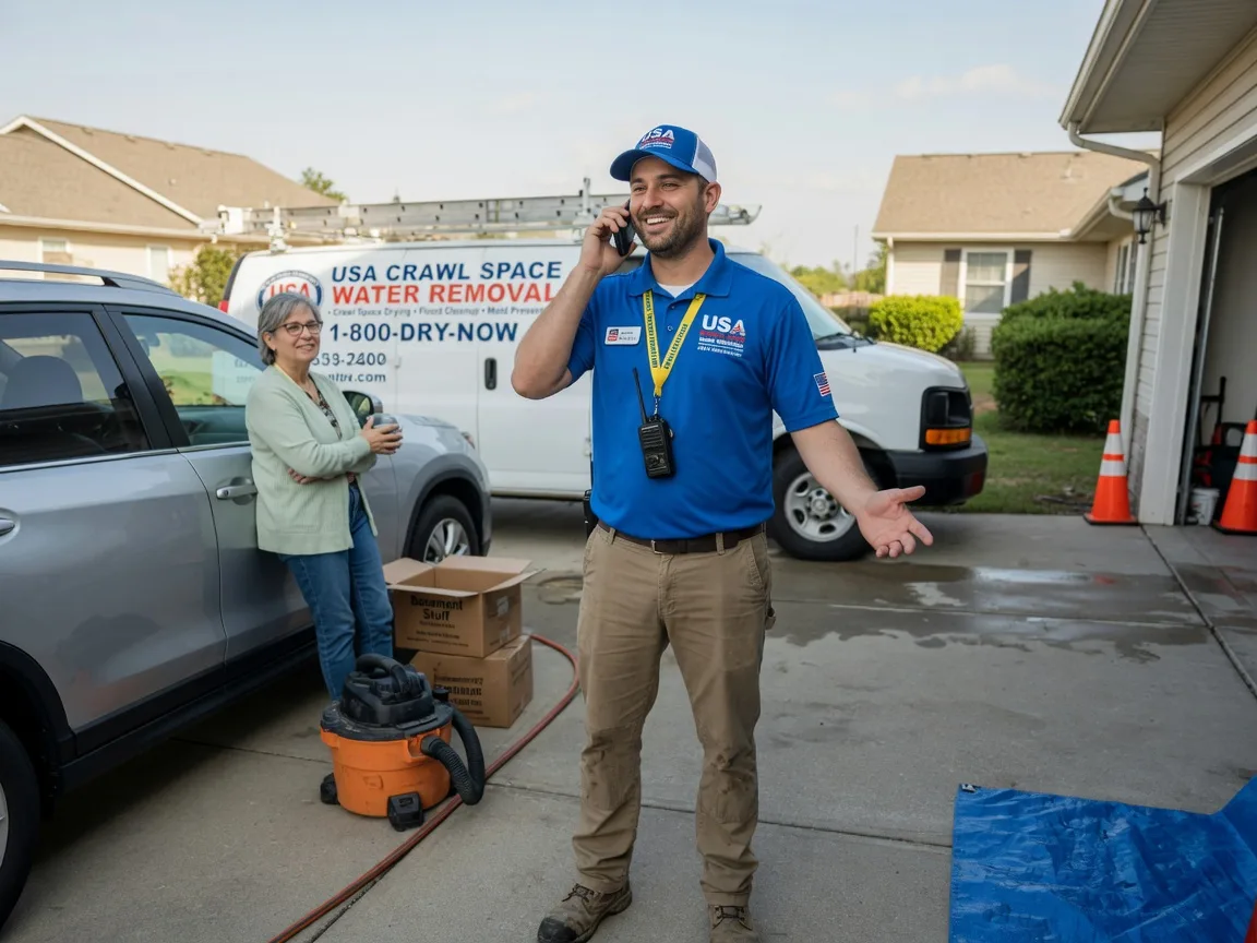 Crawl Space Water Removal Carbon Hill, AL FAQs